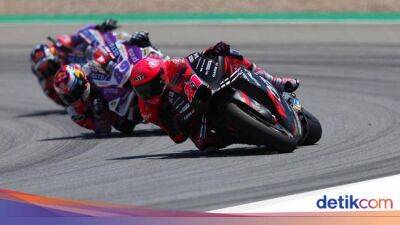 Fabio Quartararo - Joan Mir - Jorge Martín - Johann Zarco - Aleix Espargaro - Selebrasi Terlalu Dini, Aleix Espargaro Cuma Bisa Minta Maaf - sport.detik.com