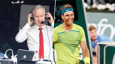 'This will never, ever, ever happen again' - John McEnroe on Rafael Nadal's tally of French Open titles