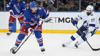 Rangers beat Lightning 3-2 in Game 2 for 2-0 series lead