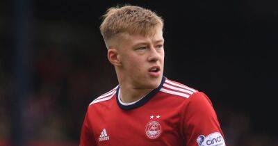 Connor Barron on Celtic transfer radar as Aberdeen prospect 'scouted' during Scotland duty