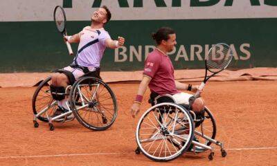 Hewett and Reid claim French Open crown for 10th grand slam title in a row