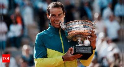Roger Federer - Rafael Nadal - Casper Ruud - Jo Wilfried Tsonga - Timeline: Rafael Nadal's journey to a men's record 22 Grand Slam titles - timesofindia.indiatimes.com - France - Switzerland - Usa - Australia