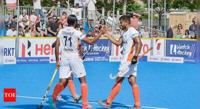 FIH Hockey 5s: Indian men's team emerges champions, beats Poland 6-4 in final