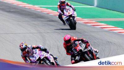 Fabio Quartararo - Joan Mir - Jorge Martín - Johann Zarco - Aleix Espargaro - Motogp Catalunya - Senangnya Zarco Dapat 'Hadiah' Podium dari Espargaro - sport.detik.com - county Martin