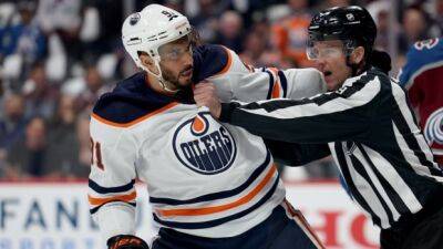 Oilers' Kane suspended for Game 4 of Western Conference final for hit from behind on Avs' Kadri