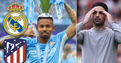 Gabriel Jesus 'is offered to Real Madrid and Atletico Madrid'