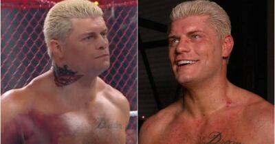 WWE Hell in Cell: Cody Rhodes' gruesome chest as he suffers horror injury