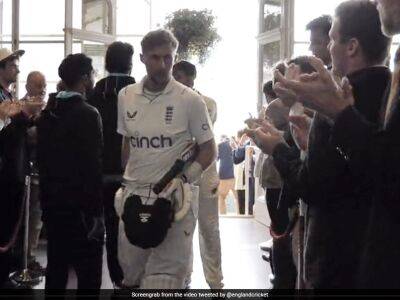 Joe Root - Watch: Joe Root Gets A Hero's Welcome At Lord's Pavilion After Match-Winning Century vs New Zealand - sports.ndtv.com - Australia - New Zealand