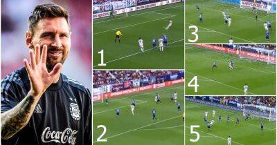 Lionel Messi: Argentina star scores five goals against Estonia