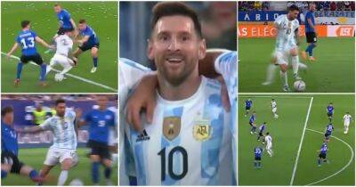 Lionel Messi's effortless highlights in 5-goal masterclass for Argentina vs Estonia