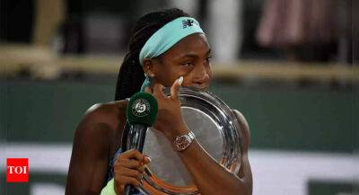 Roland Garros - Michelle Obama - I wanted the French Open title so bad for myself: Coco Gauff - timesofindia.indiatimes.com - France - Usa -  Paris