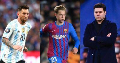 Lionel Messi agrees with Mauricio Pochettino about Manchester United target Frenkie de Jong