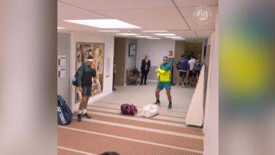 Roland Garros - Felipe Vi - El vídeo de Nadal y Ruud en el túnel antes de la final que se ha hecho TT de inmediato - en.as.com - Madrid