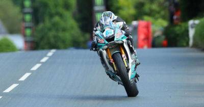 Michael Dunlop - TT 2022: Michael Dunlop clinches famous 20th victory in opening Supersport race | New 129mph lap record for Northern Ireland rider | Red flag incident late on last lap - msn.com - Britain - Ireland - county Johnston - county Lee