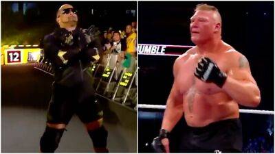 Royal Rumble - Brock Lesnar - Brock Lesnar dancing to MVP's entrance music at WWE Royal Rumble - givemesport.com - Usa