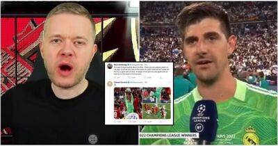 Thibaut Courtois and Man Utd fan's Twitter drama sparked by David de Gea comments