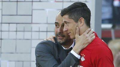 Robert Lewandowski - Ferran Torres - Bernardo Silva - Guardiola: "Lewandowski se adapta a cualquier sitio" - en.as.com - Manchester