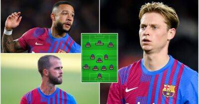 De Jong, Depay, Trincao: XI of Barcelona players that Xavi could sell
