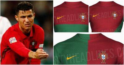 Cristiano Ronaldo's Portugal look set to wear disliked home kit at 2022 World Cup