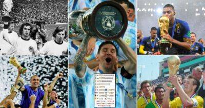 Argentina, Brazil, France: Who's won the most international trophies?