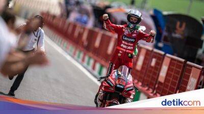 Fabio Quartararo - Francesco Bagnaia - Jorge Martín - Bagnaia Tegaskan MotoGP Bukan Cuma Gaspol - sport.detik.com