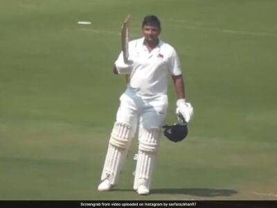 Sarfaraz Khan's Run-Scoring Spree In Ranji Trophy Sets Twitter Ablaze - sports.ndtv.com - India -  Mumbai