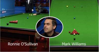 Ronnie O'Sullivan's attempt at Mark Williams' controversial break-off proves it's not that easy