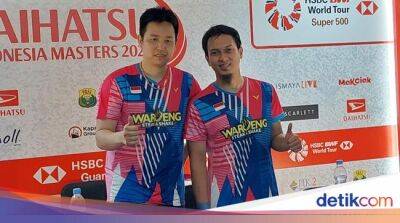 Indonesia Masters 2022: Hendra/Ahsan Lolos ke Babak Kedua