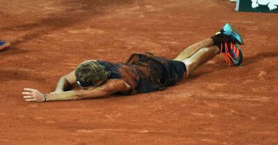 Rafael Nadal - Iga Swiatek - Roland Garros - Alexander Zverev - Injured Alexander Zverev set to miss Wimbledon and will aim to return ahead of US Open – report - msn.com - Russia - France - Germany - Usa