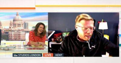 Susanna Reid - Richard Madeley - ITV Good Morning Britain's Susanna Reid stunned at Rob Beckett's dig seconds into chat - manchestereveningnews.co.uk - Britain - county Kent