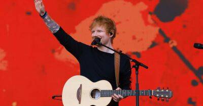 Ed Sheeran in Manchester - full list of banned items at Etihad Stadium gigs