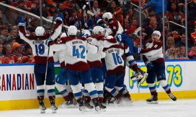 Colorado Avalanche sweep aside Oilers to advance to Stanley Cup final