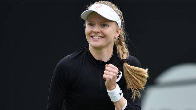 Emma Raducanu - Harriet Dart targeting top 100 after storming Nottingham Open win, says Emma Raducanu has been 'remarkable' - eurosport.com - Croatia - London - county Midland