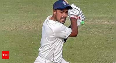 Ranji Trophy 2022: Shubham Sharma slams unbeaten ton to put MP in driver's seat against Punjab - timesofindia.indiatimes.com