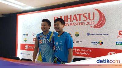 Apriyani/Fadia Bersyukur Lolos 16 Besar Indonesia Masters 2022 - sport.detik.com - Indonesia - Vietnam