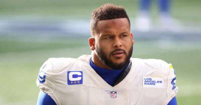 Aaron Donald: Rams ace could 'leverage a trade', report claims - 4 destinations named