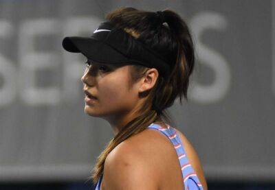 Emma Raducanu's Wimbledon hopes in doubt after injury forces her to retire from Rothesay Open in Nottingham