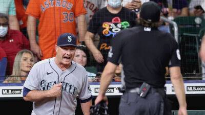 Carmen Mandato - Dusty Baker - Mariners' Scott Servais ejected after benches clear in Houston - foxnews.com - France - Spain - state Indiana - state Texas - county Ray - county Baker - state Maryland