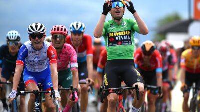 Wout Van-Aert - Wout van Aert: Jumbo-Visma rider 'really ashamed' of 2022 Criterium du Dauphine finish disaster - eurosport.com - Britain - Belgium