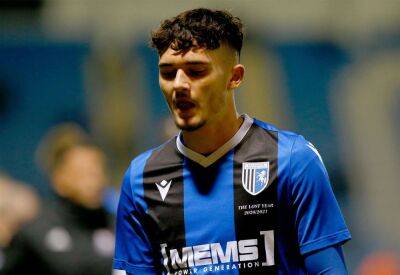 Gillingham defender Bailey Akehurst signs first professional contract with the club
