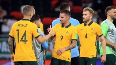 Late deflected strike keeps Australian World Cup hopes alive