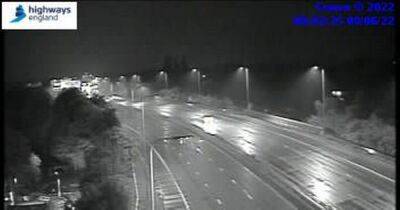 Multiple crashes on M60 and M56 as heavy rain hits North West - manchestereveningnews.co.uk - Manchester