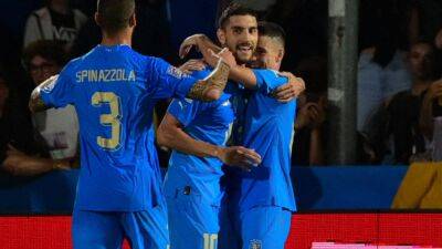 Italy top Nations League group after victory over Hungary