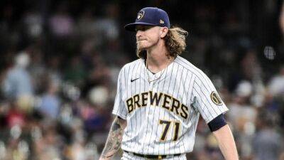 Josh Hader's historic scoreless appearances streak ends at 40 as Phillies rally by Brewers in 9th
