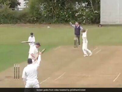 Watch: Umpire Goes Up In Appeal As Bowler Raps Batter On The Pads - sports.ndtv.com