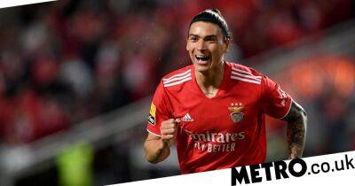 Liverpool open talks to beat Manchester United to Darwin Nunez transfer as Benfica set £85m asking price