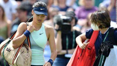 Emma Raducanu has 'no idea' whether she'll compete at Wimbledon after 'freak' injury