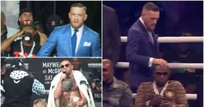 Video shows Conor McGregor absolutely owned & destroyed Floyd Mayweather during pressers