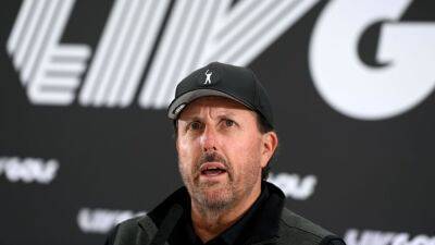 Dustin Johnson - Kevin Na - Phil Mickelson - Jay Monahan - Alan Shipnuck - Phil Mickelson won't discuss 'PGA Tour issues' as LIV debut nears - espn.com - London - state Ohio