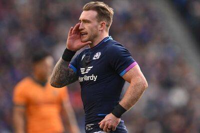 Gregor Townsend - Rory Darge - Huw Jones - Stuart Hogg - Finn Russell - Zander Fagerson - Chris Harris - Hamish Watson - Darcy Graham - Sam Johnson - Blair Kinghorn - Grant Gilchrist - Scott Cummings - Ollie Smith - Hogg, Russell out of Scotland squad for South America tour - news24.com - Britain - Italy - Scotland - Argentina - South Africa - Ireland - Chile - county Northampton - county Gloucester
